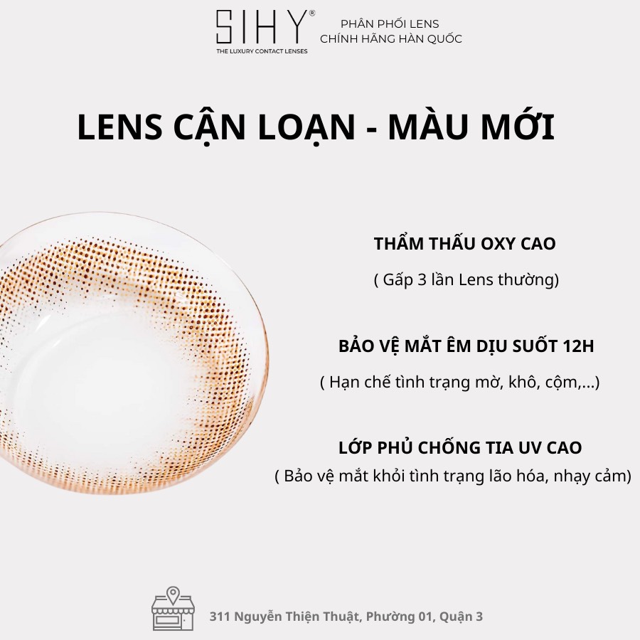 Lens Cận Loạn Brown